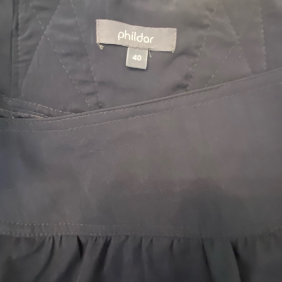 Dark gray slimming skirt - Picture 3 of 5